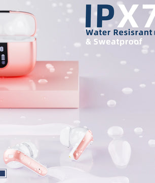 LIFEBEE X08 New Wireless in-ear Headphones With Good Sound Quality ,Noise Reduction ,IPX7 Waterproof
