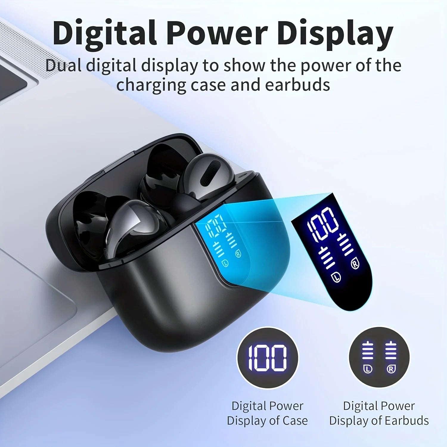 LIFEBEE X08 New Wireless in-ear Headphones With Good Sound Quality ,Noise Reduction ,IPX7 Waterproof