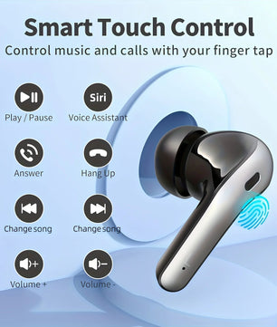 LIFEBEE X08 New Wireless in-ear Headphones With Good Sound Quality ,Noise Reduction ,IPX7 Waterproof