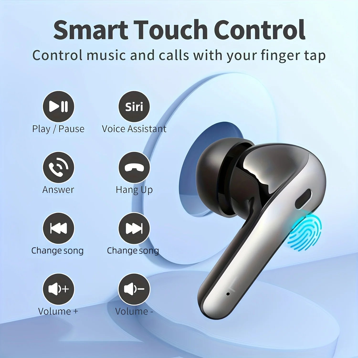 LIFEBEE X08 New Wireless in-ear Headphones With Good Sound Quality ,Noise Reduction ,IPX7 Waterproof