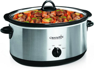 7-Quart Slow Cooker - Perfect for Large Meals & Easy Cooking