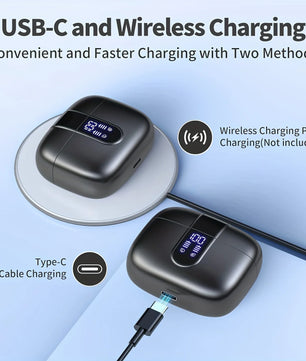 LIFEBEE X08 New Wireless in-ear Headphones With Good Sound Quality ,Noise Reduction ,IPX7 Waterproof