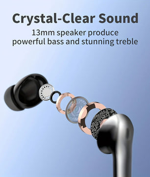 LIFEBEE X08 New Wireless in-ear Headphones With Good Sound Quality ,Noise Reduction ,IPX7 Waterproof