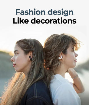 Q71 TWS Bone Conduction Bluetooth Earphones HiFi Stereo Ear Clip Earbud Sports Wireless Headphones Mini Noise Cancelling Headset