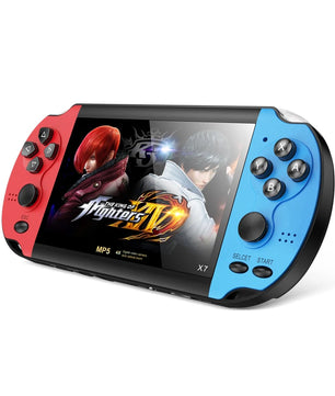 X12 Video Game 5.1" LCD Double Rocker Portable Mini Handheld Retro Game Console Video MP5 Player TF Card for GBA/NES 3000 Games