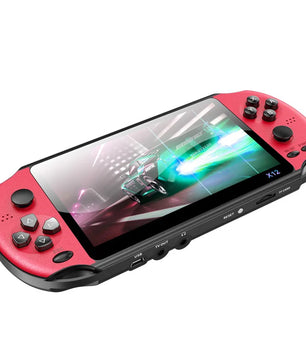 X12 Video Game 5.1" LCD Double Rocker Portable Mini Handheld Retro Game Console Video MP5 Player TF Card for GBA/NES 3000 Games