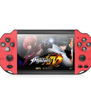 X12 Video Game 5.1" LCD Double Rocker Portable Mini Handheld Retro Game Console Video MP5 Player TF Card for GBA/NES 3000 Games