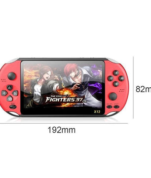 X12 Video Game 5.1" LCD Double Rocker Portable Mini Handheld Retro Game Console Video MP5 Player TF Card for GBA/NES 3000 Games