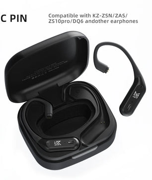 KZ AZ09 PRO Bluetooth 5.2 Cable Upgrade Wireless Ear Hook Earphone Cable With Charging Case For KZ ZAS ZAX ZSX AST ZS10 EDX PRO