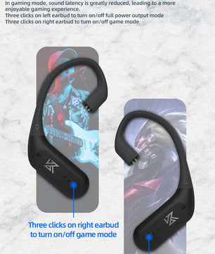KZ AZ09 PRO Bluetooth 5.2 Cable Upgrade Wireless Ear Hook Earphone Cable With Charging Case For KZ ZAS ZAX ZSX AST ZS10 EDX PRO