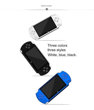 X12 Video Game 5.1" LCD Double Rocker Portable Mini Handheld Retro Game Console Video MP5 Player TF Card for GBA/NES 3000 Games