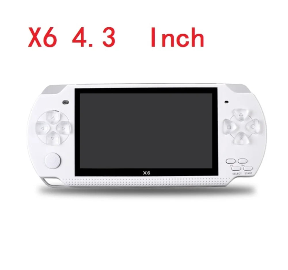 X12 Video Game 5.1" LCD Double Rocker Portable Mini Handheld Retro Game Console Video MP5 Player TF Card for GBA/NES 3000 Games