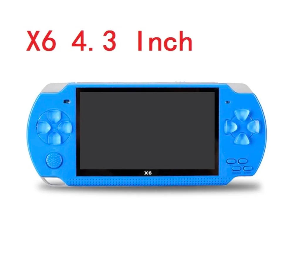 X12 Video Game 5.1" LCD Double Rocker Portable Mini Handheld Retro Game Console Video MP5 Player TF Card for GBA/NES 3000 Games