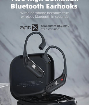 KZ AZ09 PRO Bluetooth 5.2 Cable Upgrade Wireless Ear Hook Earphone Cable With Charging Case For KZ ZAS ZAX ZSX AST ZS10 EDX PRO