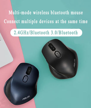 ASUS MW203 2.4Ghz USB Wireless BT 3.0/5.0 2400DPI Optical Mini Portable Mouse For PC Laptop
