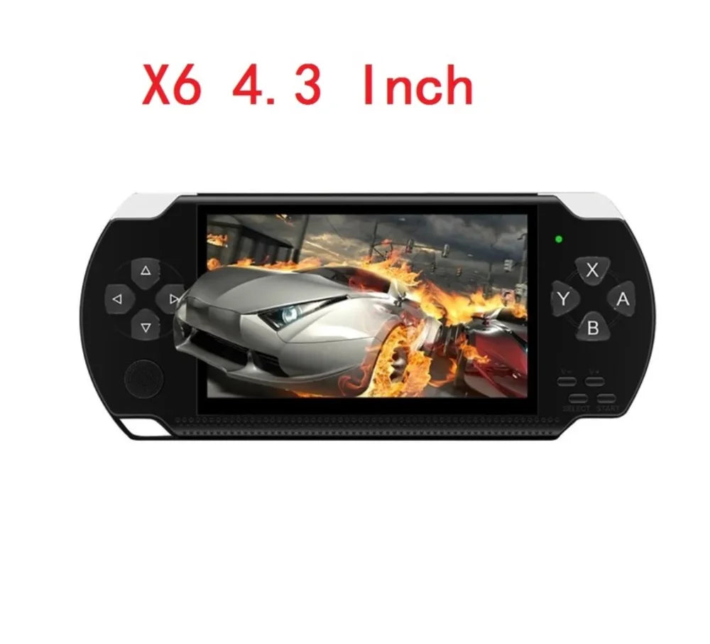 X12 Video Game 5.1" LCD Double Rocker Portable Mini Handheld Retro Game Console Video MP5 Player TF Card for GBA/NES 3000 Games