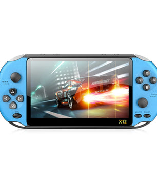 X12 Video Game 5.1" LCD Double Rocker Portable Mini Handheld Retro Game Console Video MP5 Player TF Card for GBA/NES 3000 Games