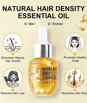 PURC Ginger Hair Growth Oil Fast Hair Loss Treatment Smoothing Repair