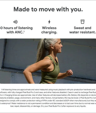 Brand New Google Pixel Buds Pro 2 - Wireless Earbuds with Active Noise Cancellation – Bluetooth Headphones