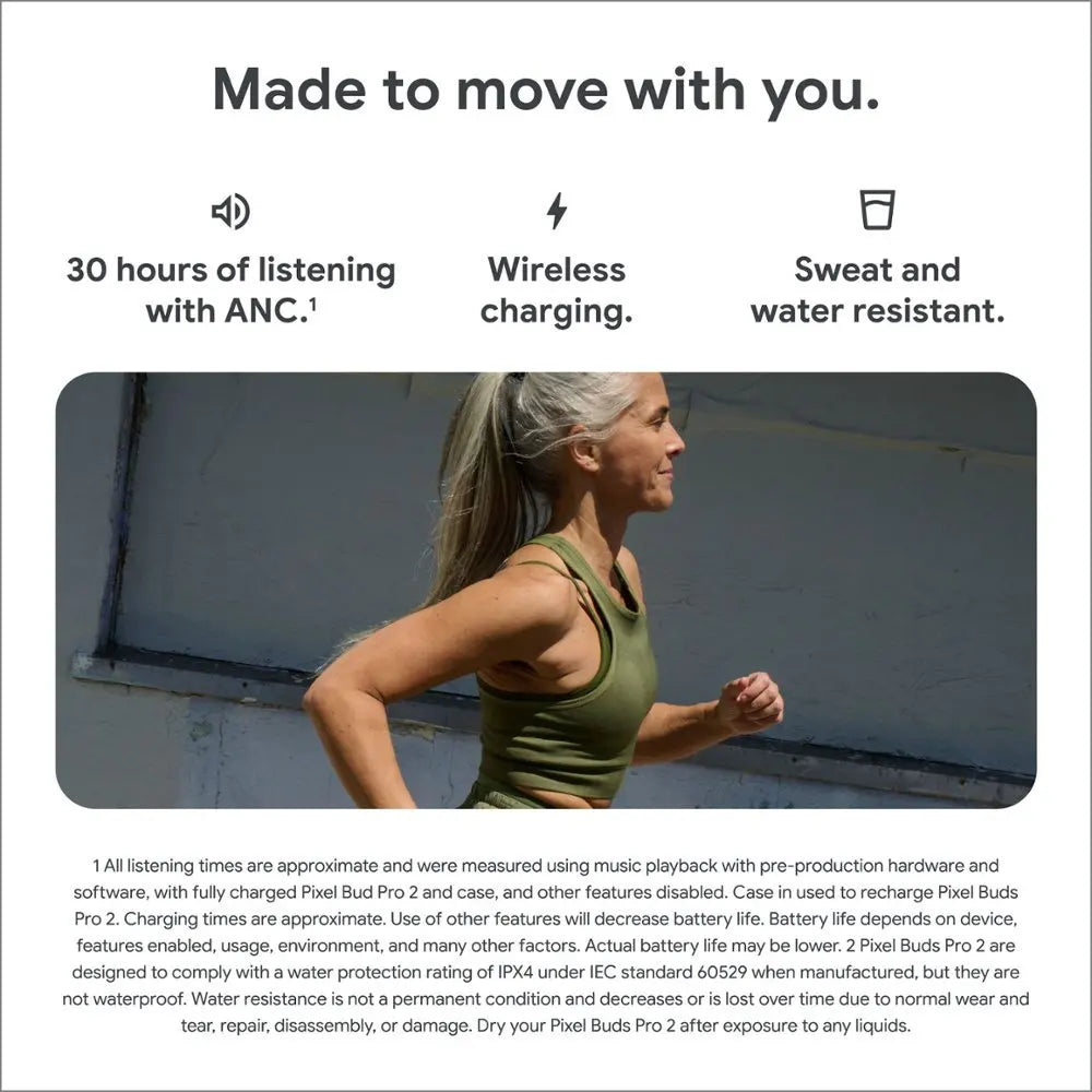 Brand New Google Pixel Buds Pro 2 - Wireless Earbuds with Active Noise Cancellation – Bluetooth Headphones