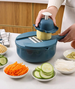 9 in 1 Vegetable Cutter Multi-Functional Potatoes Manually Cut Shred Slicer Grater Kitchenware Acceesories Tools