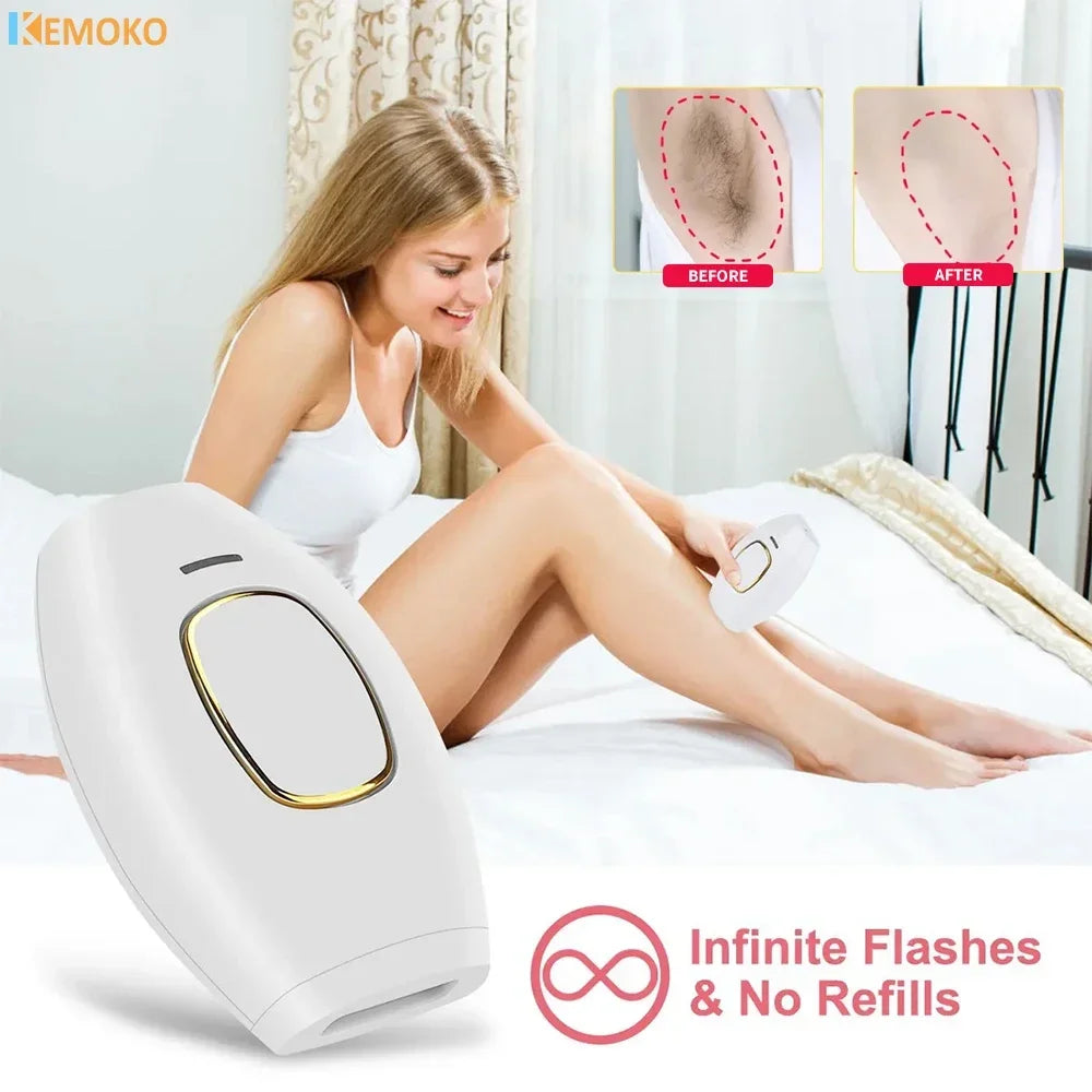 500000 Flashes Bikinis IPL Pulses Epilator Painless Laser Hair Removal Facial Professional Depilator Devices