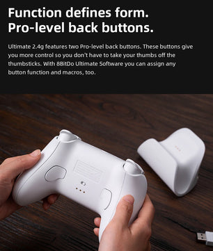 8BitDo Ultimate 2.4G Wireless Hall Effect Controller 100% Original  for PC, Windows Steam Deck, Android iPhone