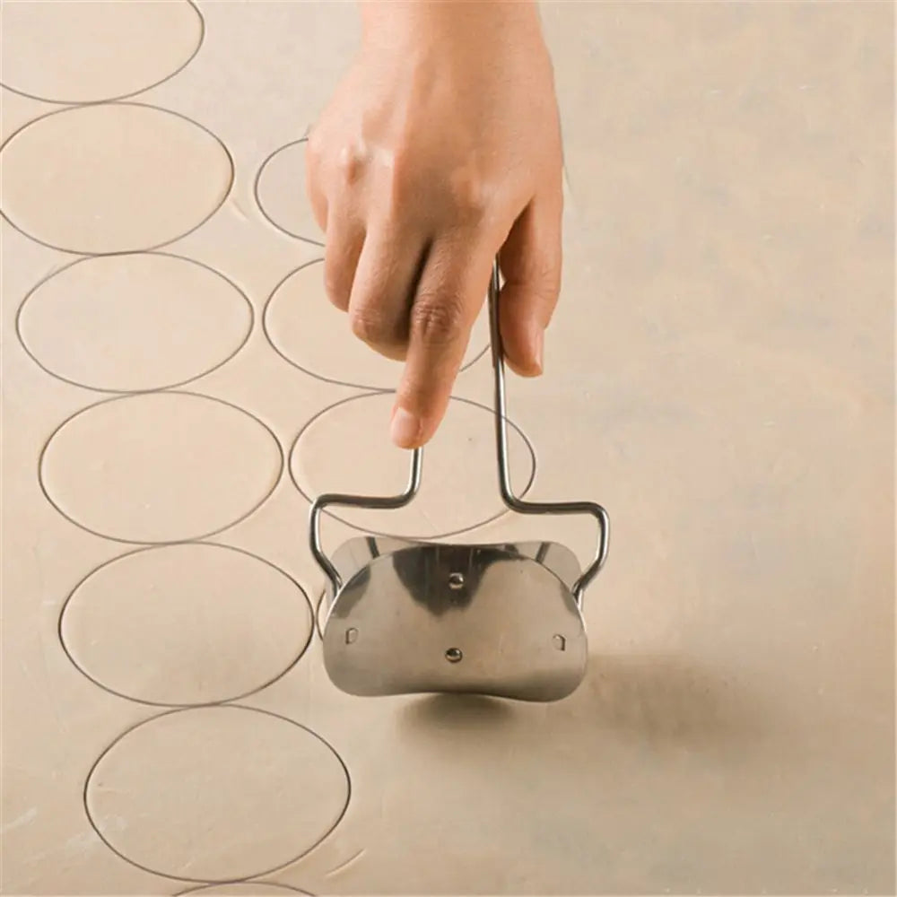 Stainless Steel Dumpling Wrapper Mould Dough Pie Ravioli Maker Pastry Cutter