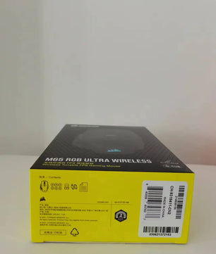 Corsair M65 RGB Ultra Wireless Tunable FPS Wireless Gaming MouseSub-1ms Slipstream Wireless Technology 26,000 DPI -White/Black