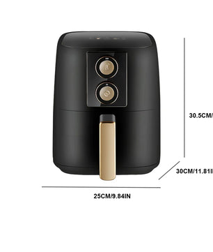 5L air fryer 1500W 220-240V Electric Fryer Air Fryer Home Oil-Free air fryer temperature adjustment 30 Minute Timer