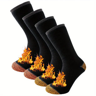 2-Pack Winter Thermal Socks for Men & Women