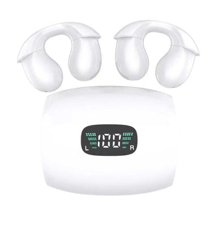 Q71 TWS Bone Conduction Bluetooth Earphones HiFi Stereo Ear Clip Earbud Sports Wireless Headphones Mini Noise Cancelling Headset