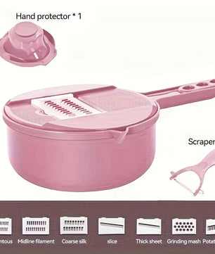 9 in 1 Vegetable Cutter Multi-Functional Potatoes Manually Cut Shred Slicer Grater Kitchenware Acceesories Tools
