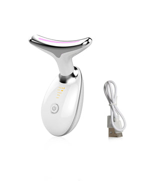 Facial Massager EMS Facial Microcurrent Anti-aging Facial Massager Red Light Therapy Skin Tightening Neck Face Lifting Massager