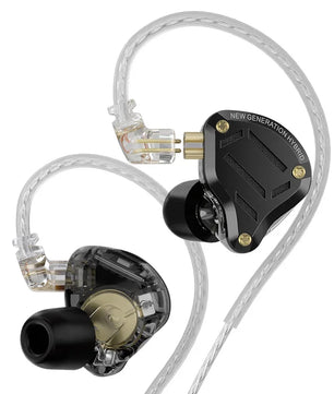 KZ ZS10 Pro 2 in Ear Metal Earphone HIFI Bass Earbud 4-Level Tuning Switch Headphone 2PIN Cable ZS10PRO2 ZSNPRO AS16PRO