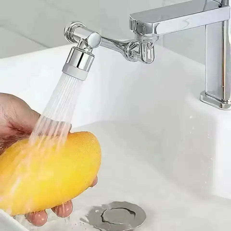 New universal rotary telescopic faucet inflator plastic splash filter kitchen faucet washbasin faucet bubbler nozzle manipulator