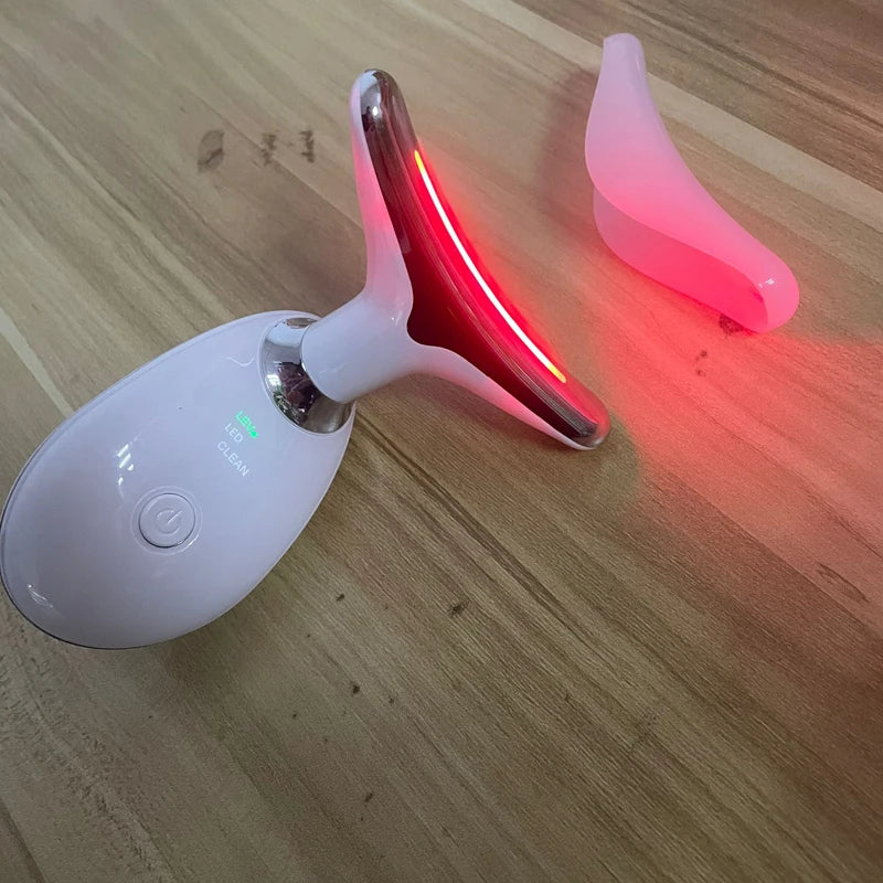 Dropshipping Facial Massager Neck Facial Beauty Device Lifting Tighten Skin Care Tool
