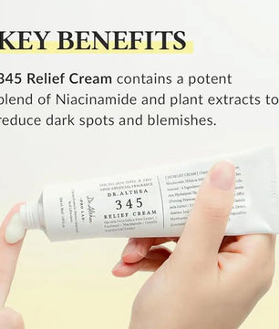 Dr.Althea 345 Relief Face Cream Address Blemishes Nourishing Skin