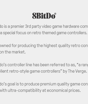 8BitDo - New Ultimate 2.4G Wireless, Hall Effect Joystick Update, Gaming Controller for PC, Windows Steam Deck, Android & iPhone