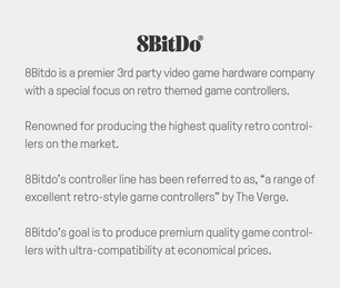 8BitDo - New Ultimate 2.4G Wireless, Hall Effect Joystick Update, Gaming Controller for PC, Windows Steam Deck, Android & iPhone