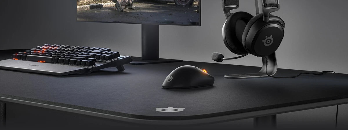 SteelSeries Prime Mini FPS Wired Gaming Mouse RGB Lighting Edition 5 Programmable Buttons 18K CPI TrueMove Pro Sensor – PC/Mac