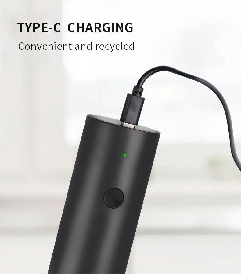 New Rechargeable Electric Salt and Pepper Grinder Adjustable Coarseness Large Capacity Auto Spices Grinders Kitchen Cooking Tool
