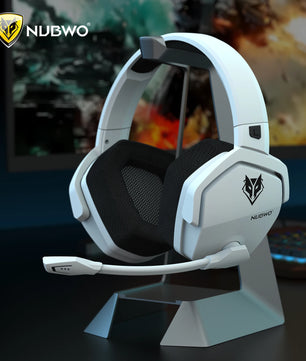 NUBWO G06 Dual Wireless Gaming Headset with Microphone for PS5, PS4, PC, Mobile, Switch, 2.4GHz Bluetooth 5.3 Gaming Headphones