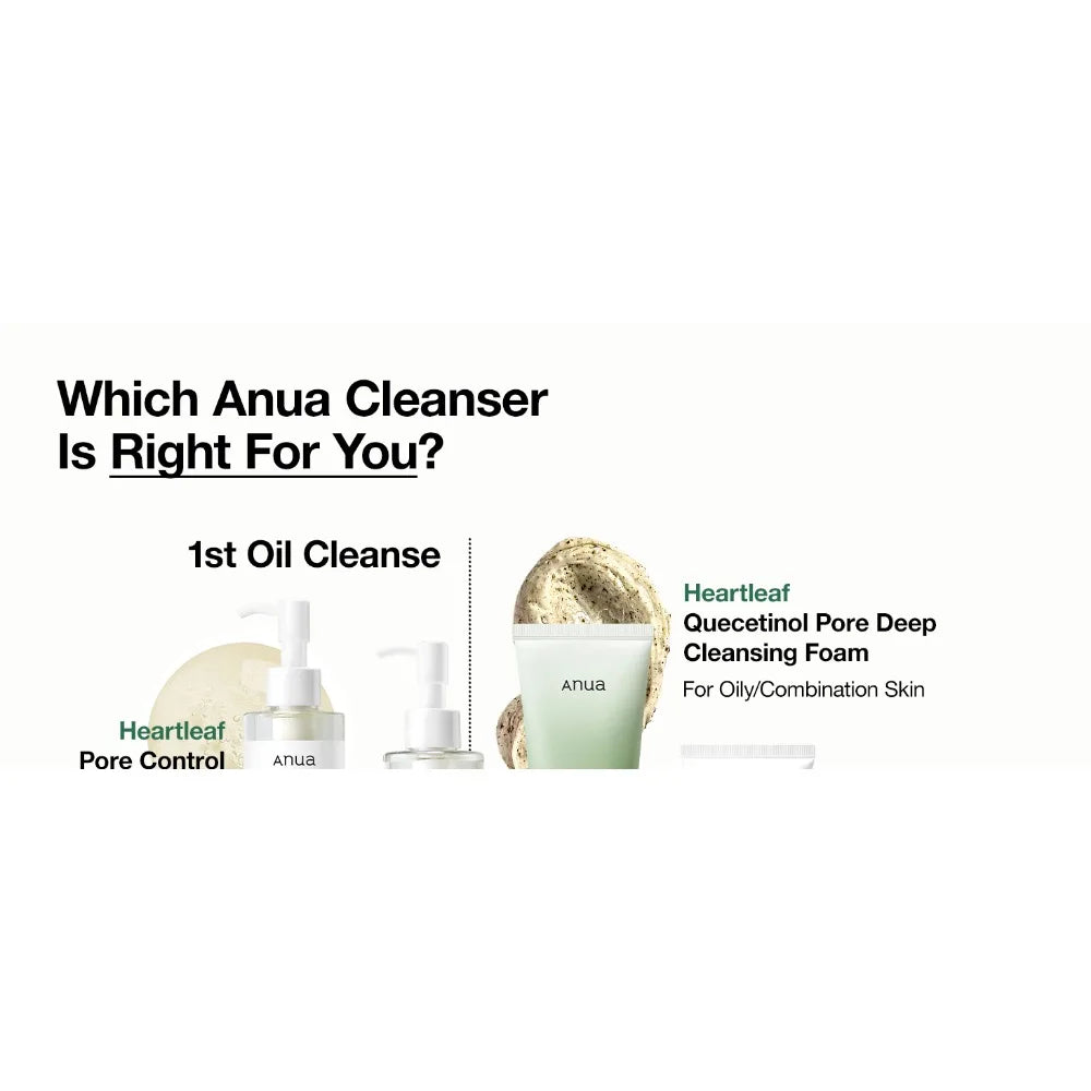 Anua Heartleaf Pore Control Cleansing Oil Korean Cleanser 200ml