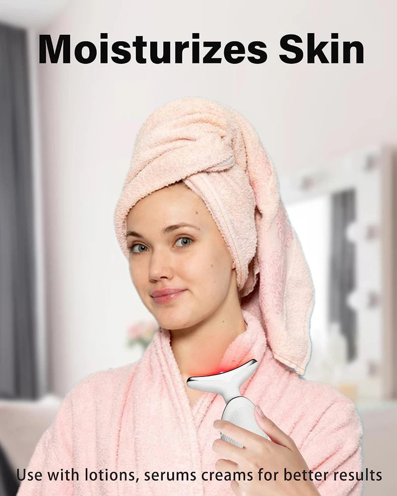 Dropshipping Facial Massager Neck Facial Beauty Device Lifting Tighten Skin Care Tool