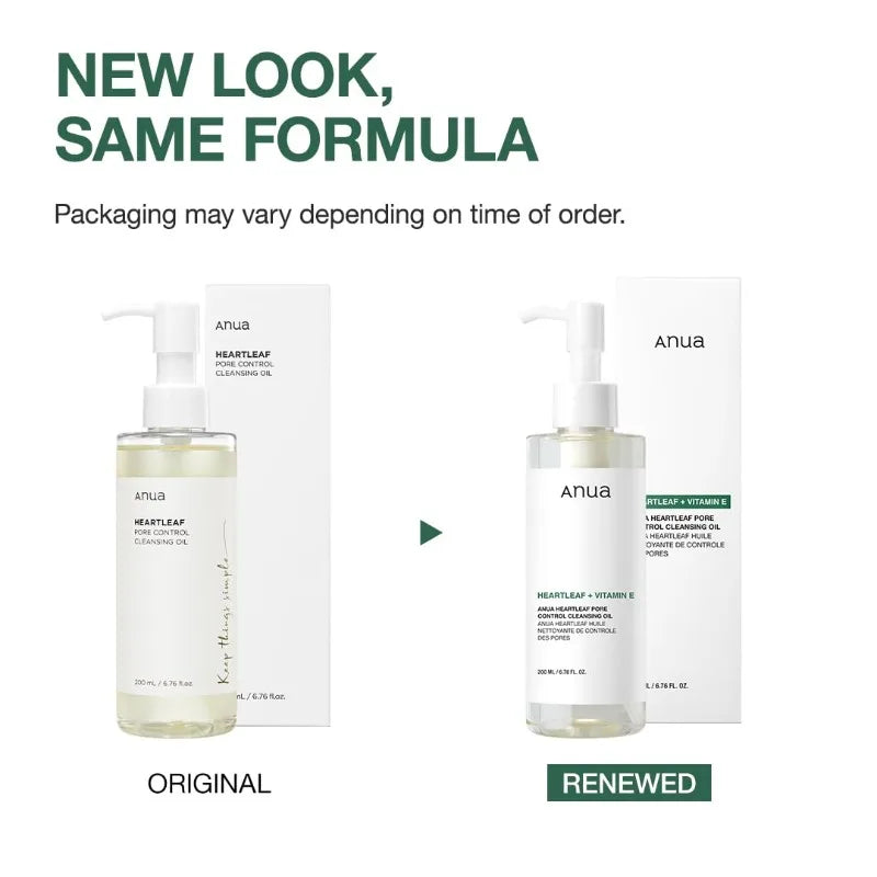Anua Heartleaf Pore Control Cleansing Oil Korean Cleanser 200ml