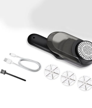 Fabric Shaver, Electric Lint Remover for Clothes Furniture, Rechargeable Lint Shaver with 2 Speeds 3 Replaceable Blades