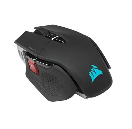 Corsair M65 RGB Ultra Wireless Tunable FPS Wireless Gaming MouseSub-1ms Slipstream Wireless Technology 26,000 DPI -White/Black