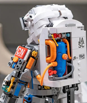 900PCS MOC Spaceman Astronaut Model Building Blocks Mechanical Exploring Adventure Assemble Bricks Puzzle Toy Christmas Gift Kid