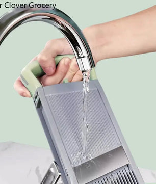 Adjustable Mandoline Slicer Stainless Steel Vegetable Slicer Julienne Safe Vegetable Dicer Onion Carrot Slicer